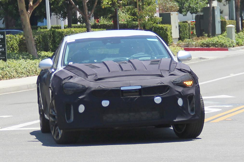 Illustration for article titled Have Some Kia GT Spy Shots